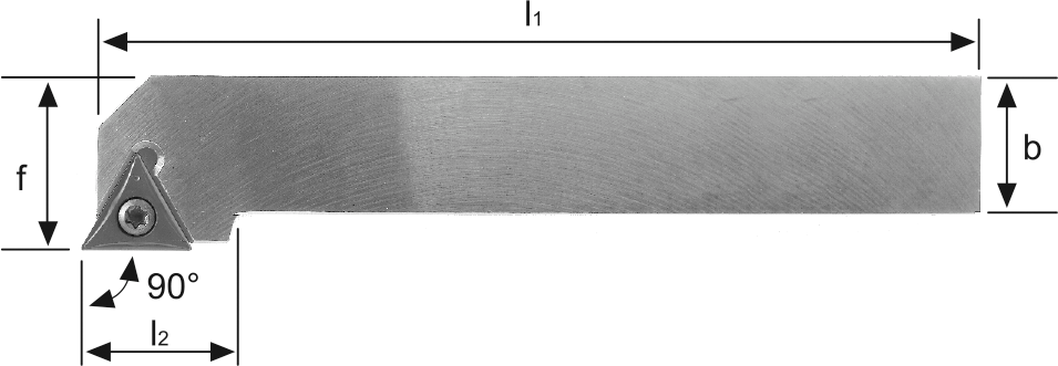 Klemmhalter STGC 90° Außenbearbeitung für TC.. 16.. WSP STGCR1616H16 rechts