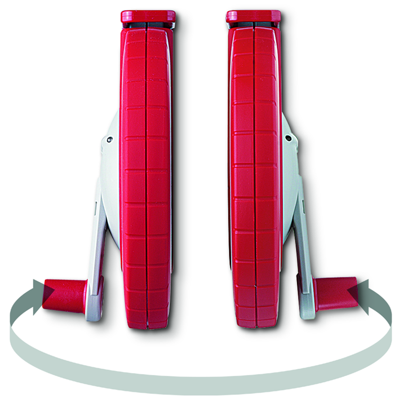 Kapselbandmaß mit rostfreiem Band PONTARIT FLEXTOP schlagfeste Kunststoffkapsel L30m B13mm