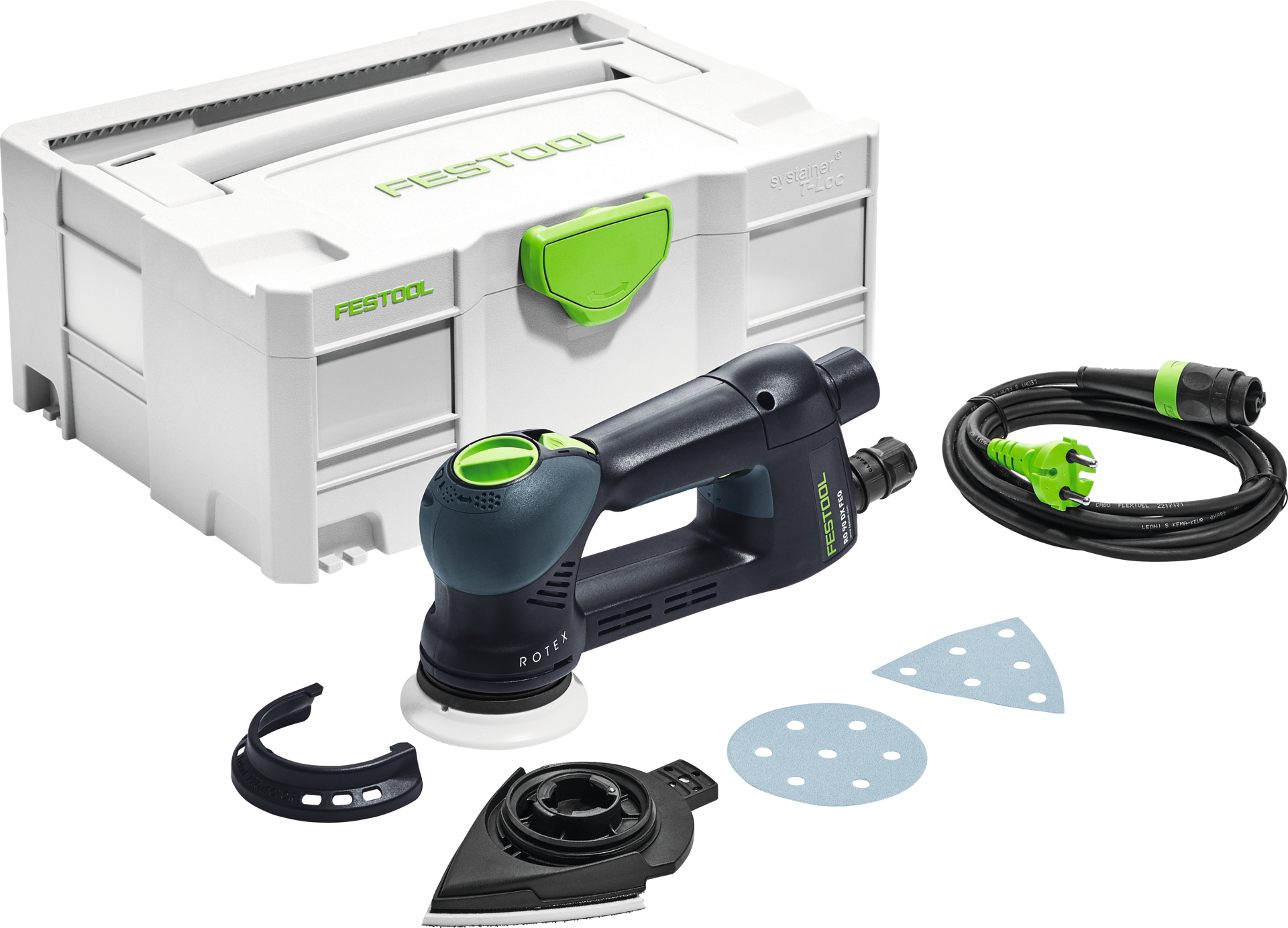 Exzenterschleifer 90mm Rotex RO 90 DX FEQ-Plus 400W im Systainer