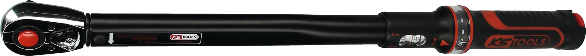 Drehmomentschlüssel Umschaltknarre inkl. Werkszertifikat 1/2" L678mm 80-420Nm