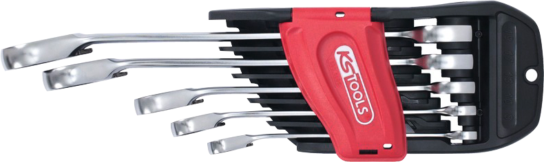 Ringmaulschlüssel Ratsche umschaltbar "DUO GEARplus®" Satz 5-tlg.