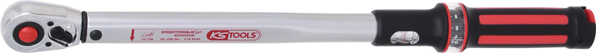 Drehmomentschlüssel Umschaltknarre inkl. Werkszertifikat 1/2" L500mm 40-200Nm