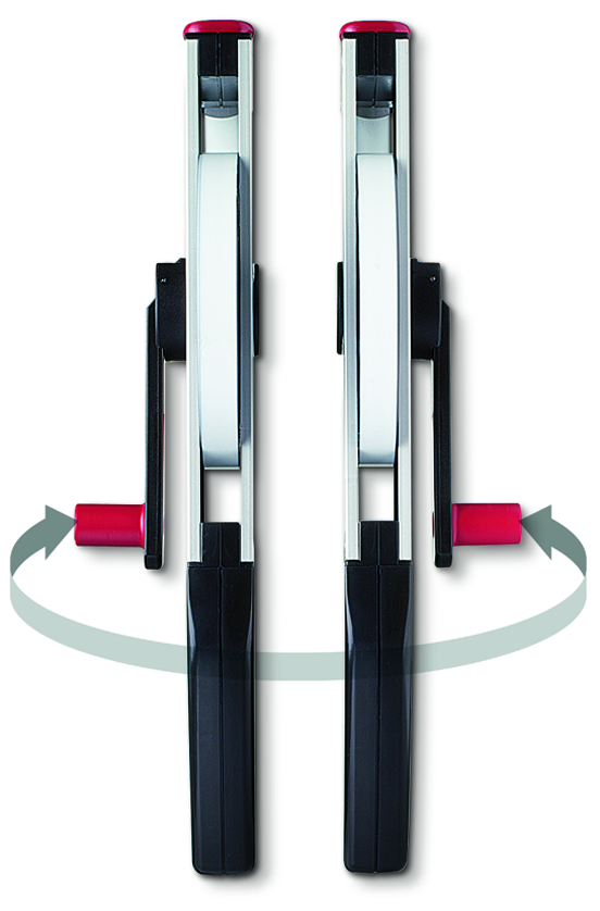 Rahmenbandmaß mit Glasfaserband V-Rahmenform L30m B13mm