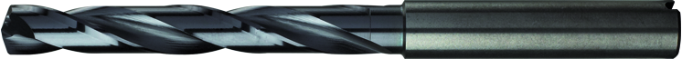 Hochleistungsbohrer VHM TiAlN 5xD IK Typ VA 140° DIN6537L DIN6535-HA D10,5mm