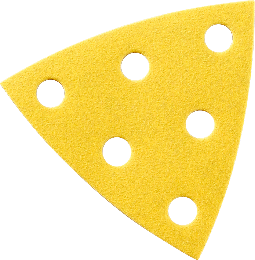 Klett-Schleifblatt 95x95mm K120 6-Loch 1960 Siarexx Cut