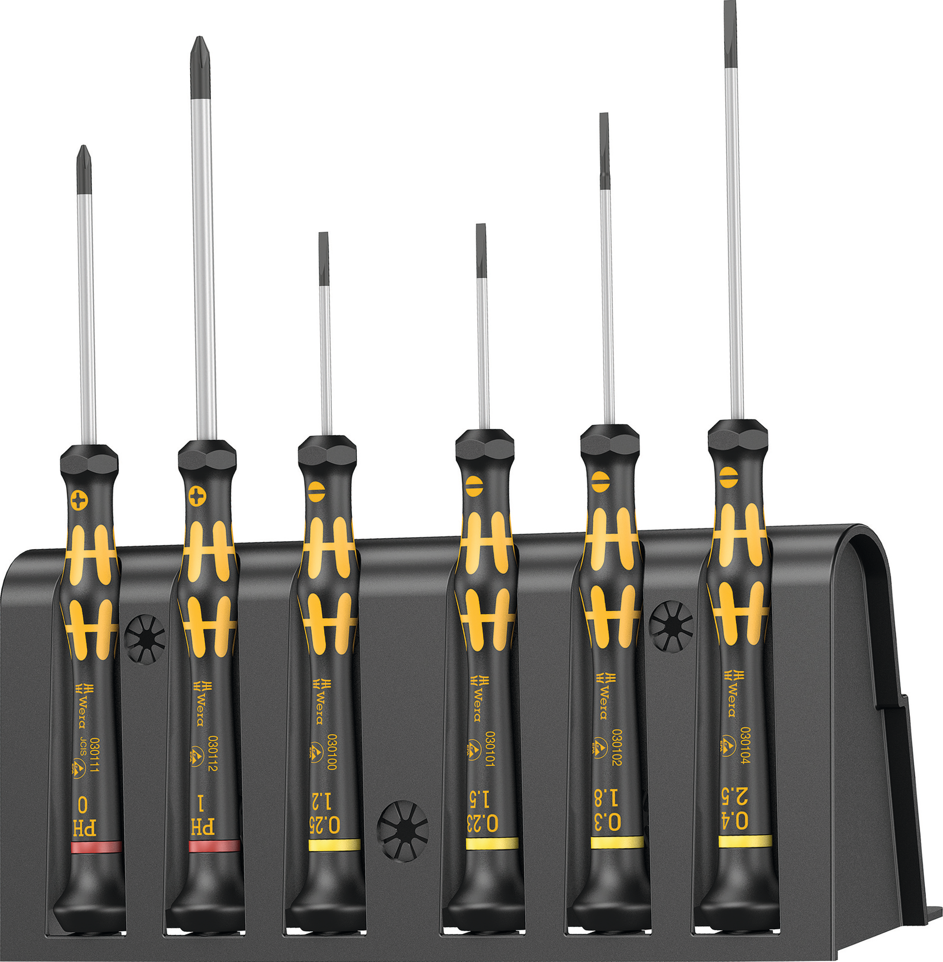 Schraubendreher ESD Satz 6-tlg. Schlitz/Phillips