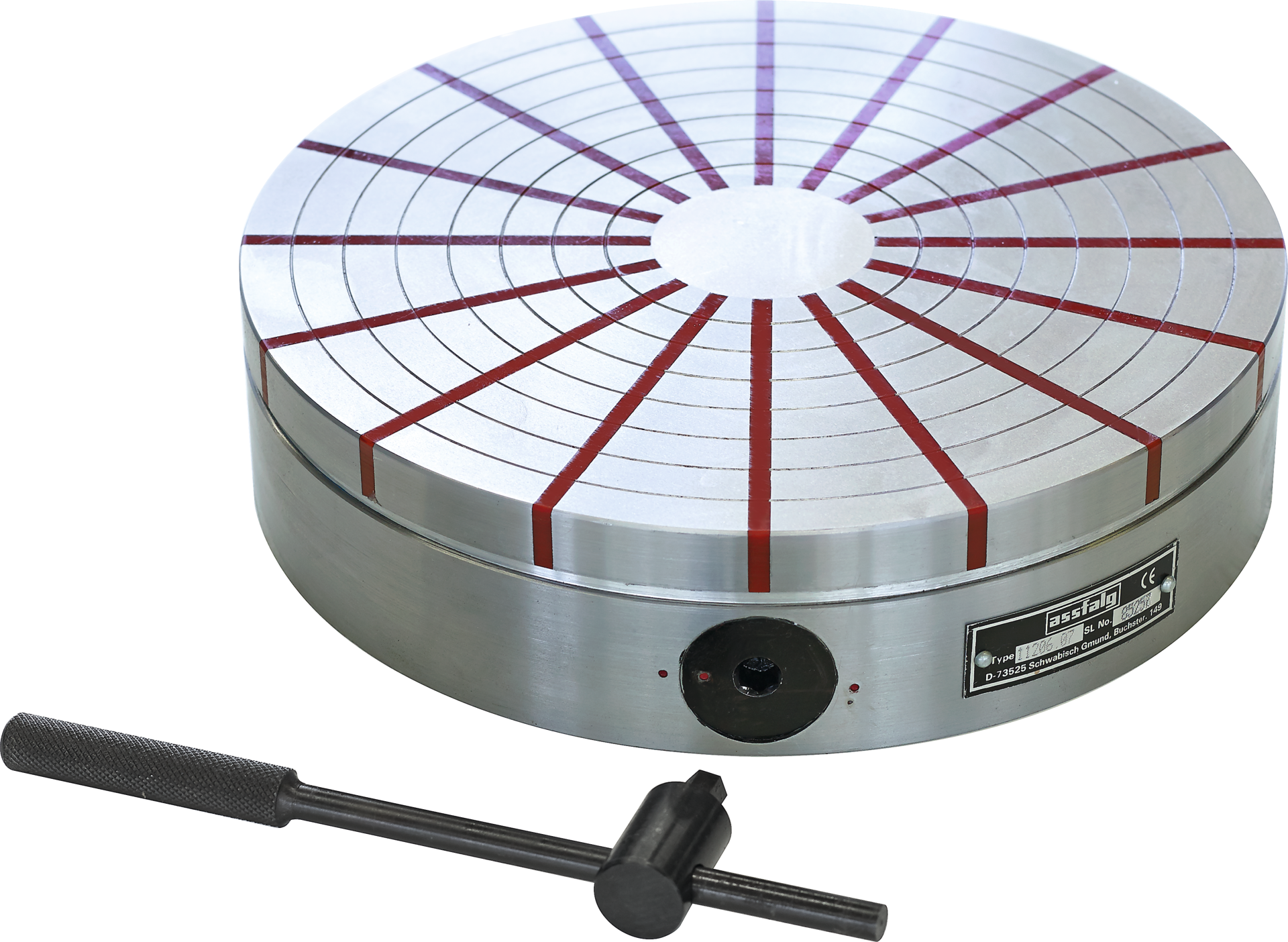 Permanent- Magnetspannplatte mit radialer Polteilung NEOSTAR H57mm 12 rund D200mm