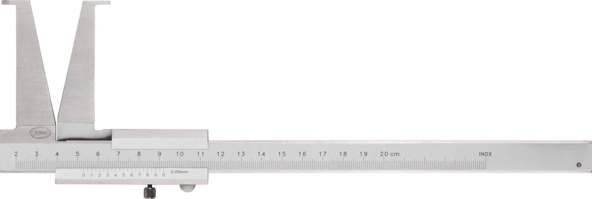 Messschieber Innensicherungsnuten Abl. 0,05mm Werksnorm MB10-160mm