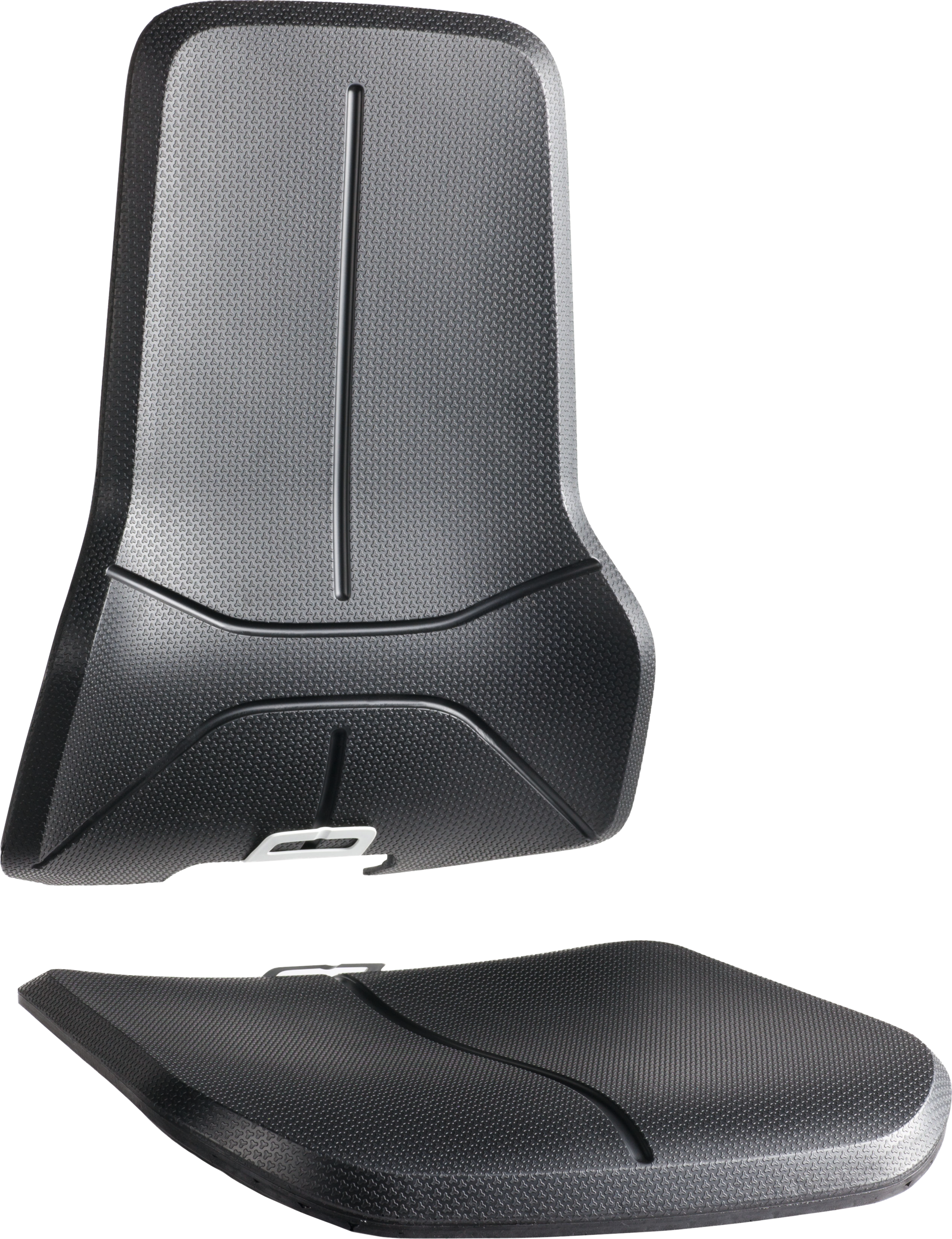 Polsterelement Arbeitsstühle Neon Kunstleder schwarz