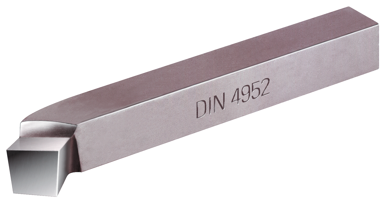 Gebogener Drehmeißel HSSE rechts DIN4952 L160mm S20mm