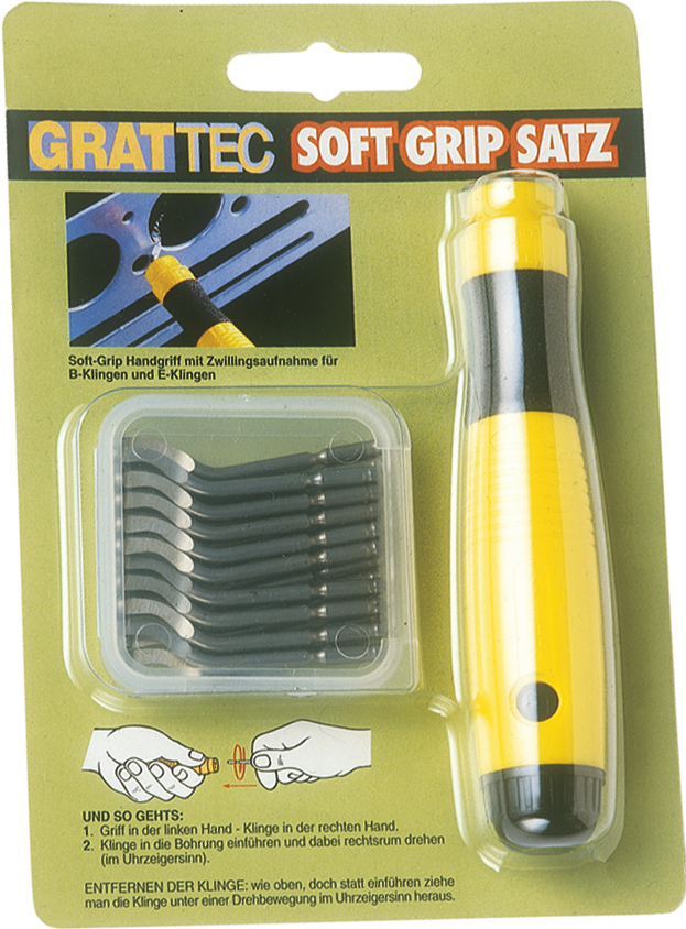 Entgrater Sortiment Softgrip 23-teilig