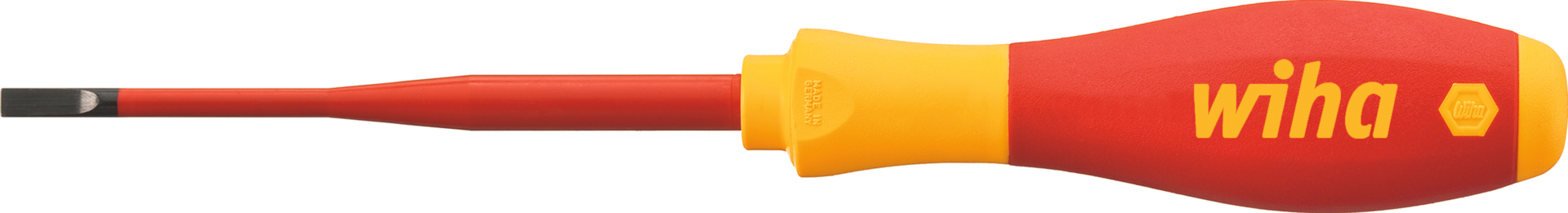 Schraubendreher VDE Schlitz SoftFinish® electric slimFix 4x100mm