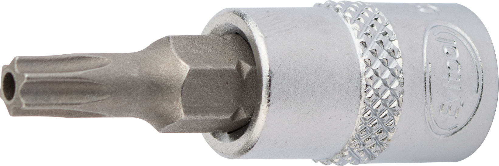 Bitstecknuss 1/4" TORX® mit Stirnlochbohrung L37mm T40