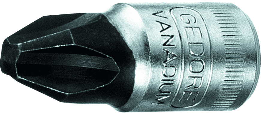 Bitstecknuss 1/4" Phillips® L28mm PH3