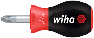 Schraubendreher PHILLIPS® kurz SoftFinish® L25mm GL81mm PH3