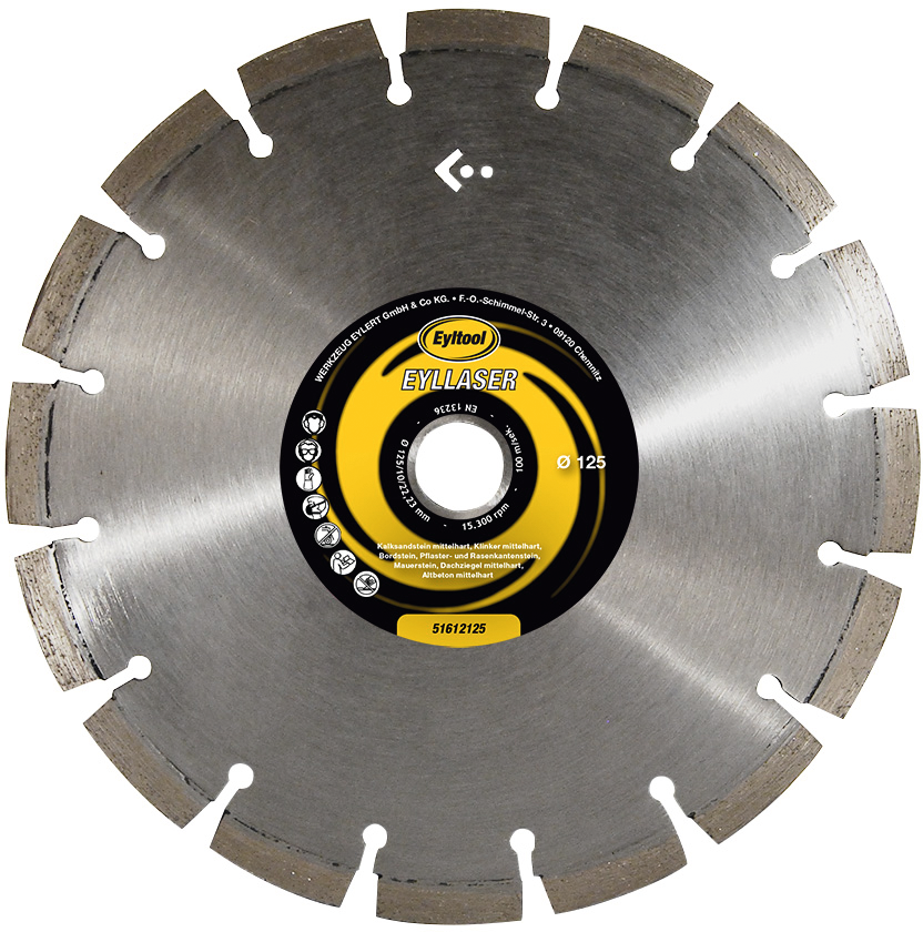 Trennscheibe Diamant EYLLASER Bohrung 22,2mm D230mm