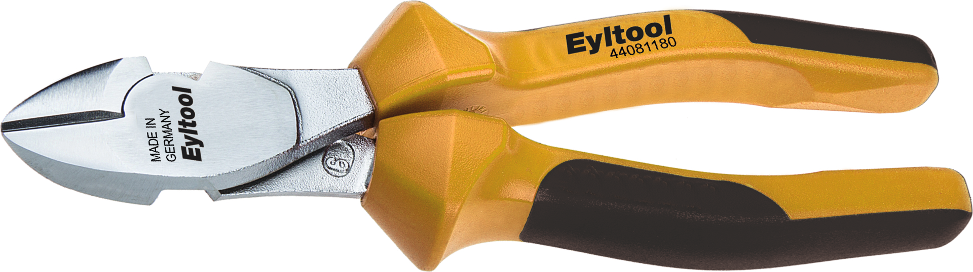 Seitenschneider Kraft mit Facette und Mehrkomponentengriff DIN ISO5749 bis D2mm L180mm