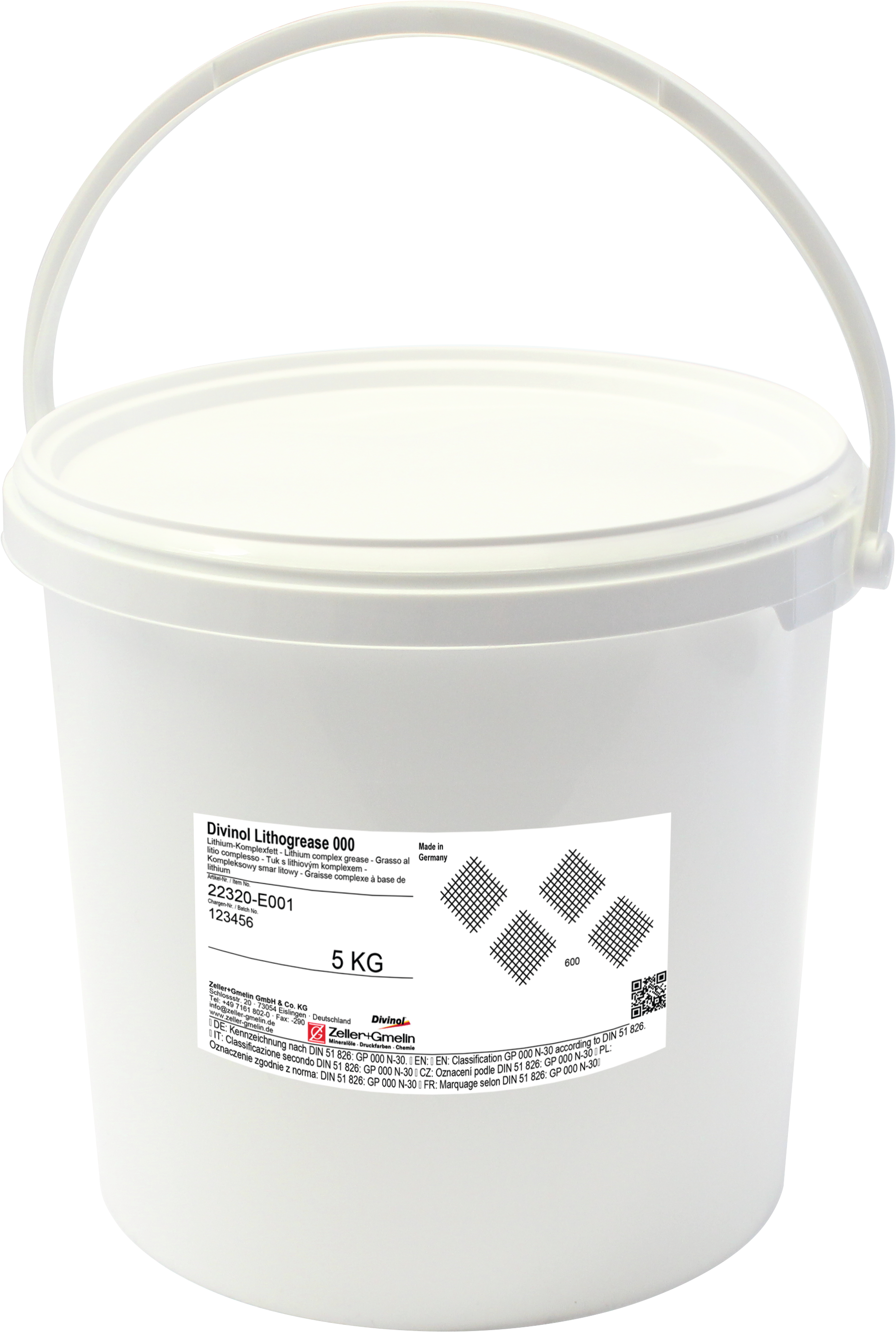 Fließfett Lithogrease 000 5kg