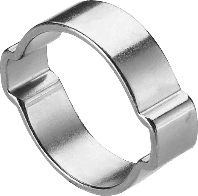 Ohrklemme Zweiohrklemme Standard Schlauch vergüteter Stahl ID 9,3mm 7-9mm