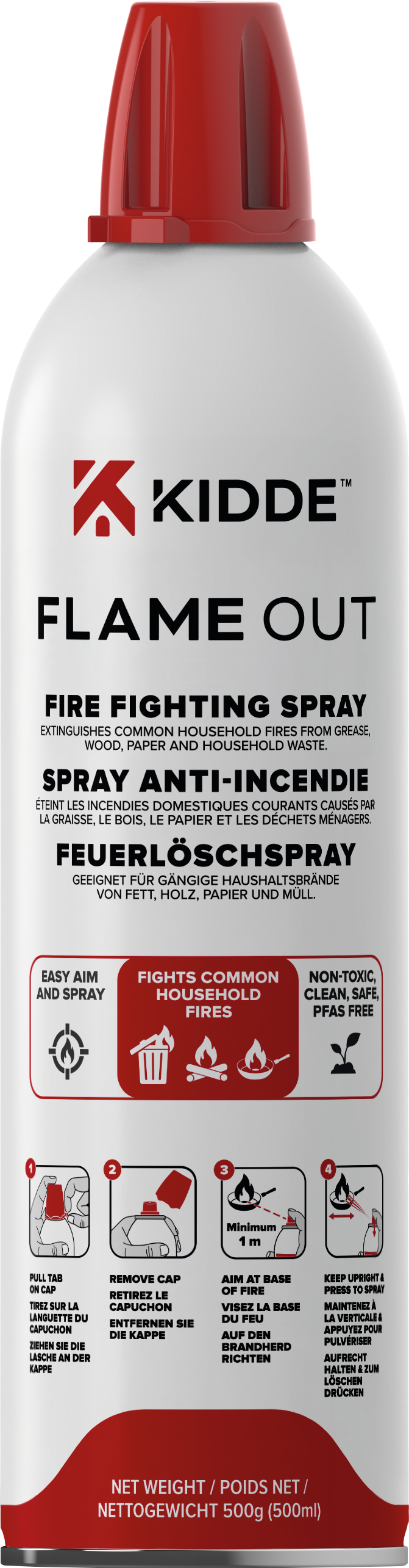Feuerlöschspray 0,5kg