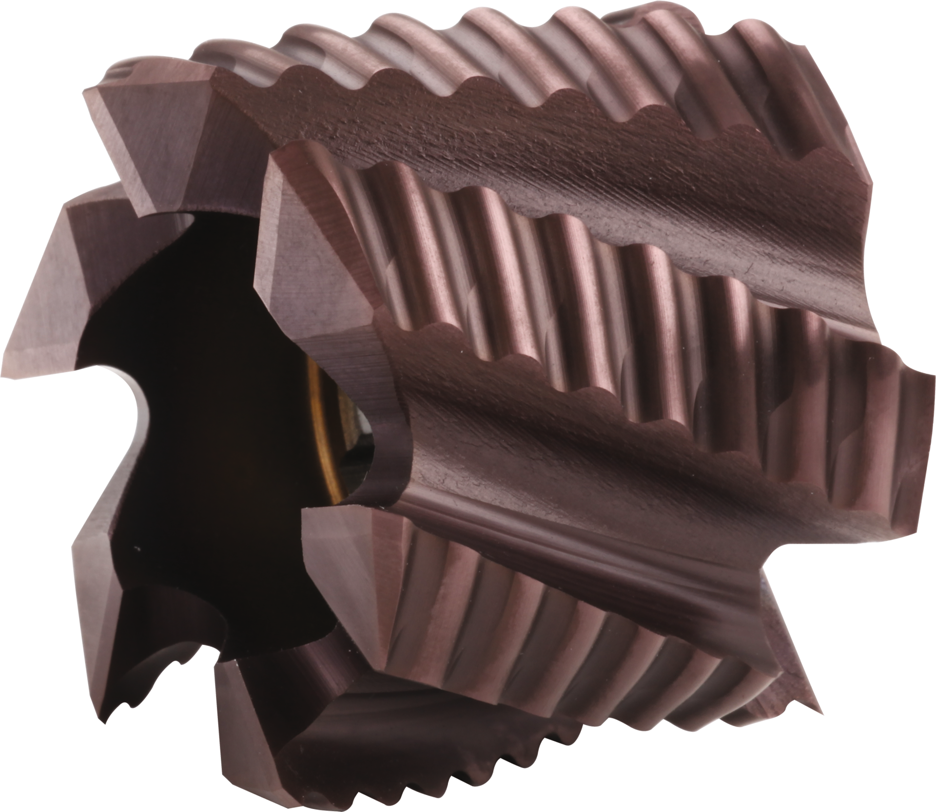 Walzenstirnfräser HSSE TiAlN Z8 Typ NR DIN1880 80x45x27mm