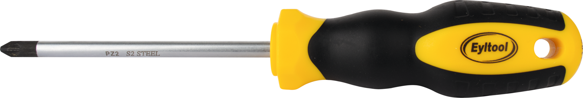 Schraubendreher POZIDRIV® mit Zweikomponentengriff GL210mm Klingen-L100mm PZ2