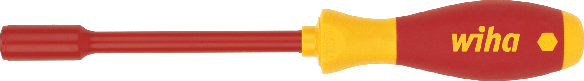 Steckschlüssel VDE Sechskant Softfinish® Klingen-L125mm GL243mm SW10mm