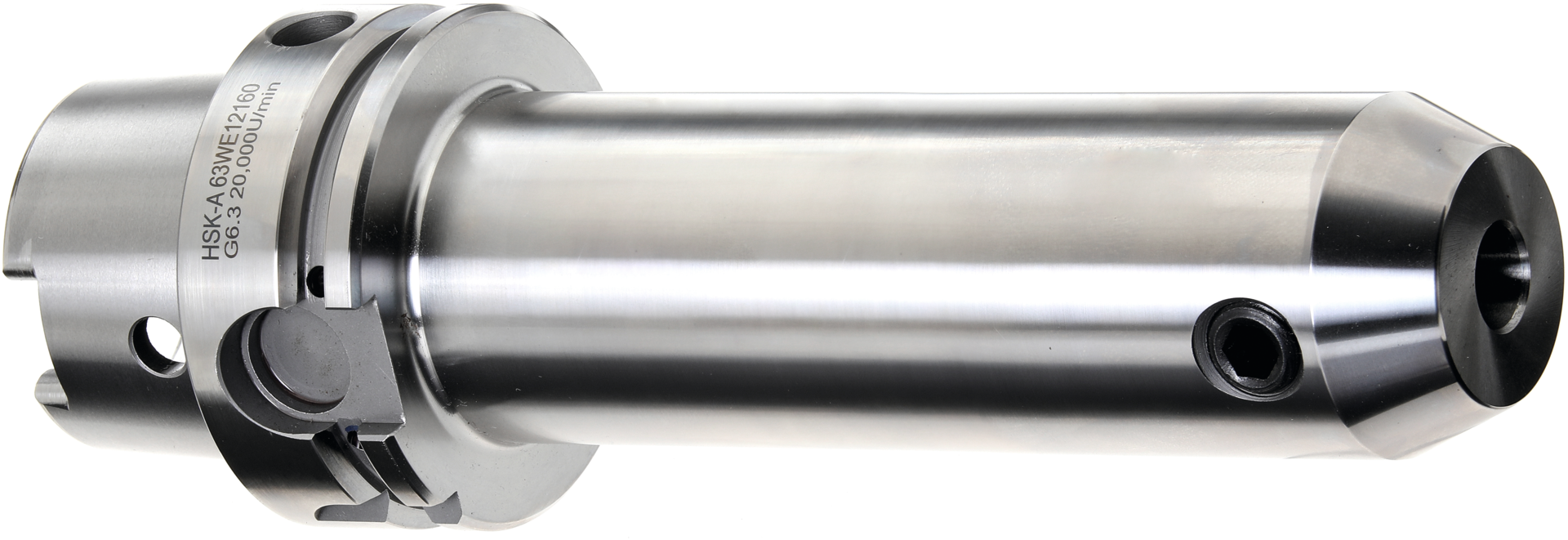 Aufnahme Zylinderschaft HSK63-A Weldon DIN69893 D10mm L65mm