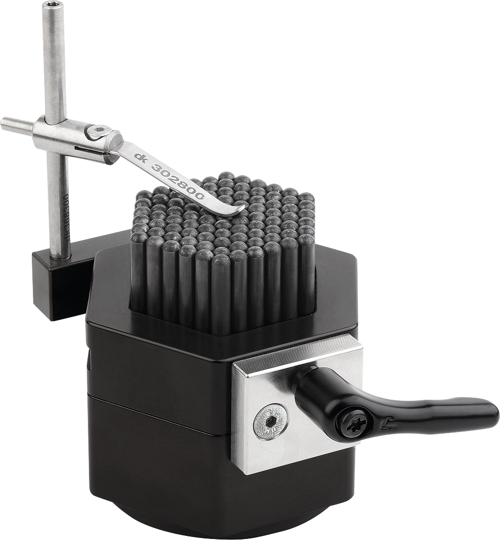 Spannelement Nadelauflage 34x31mm Stiftd. 5mm H90mm