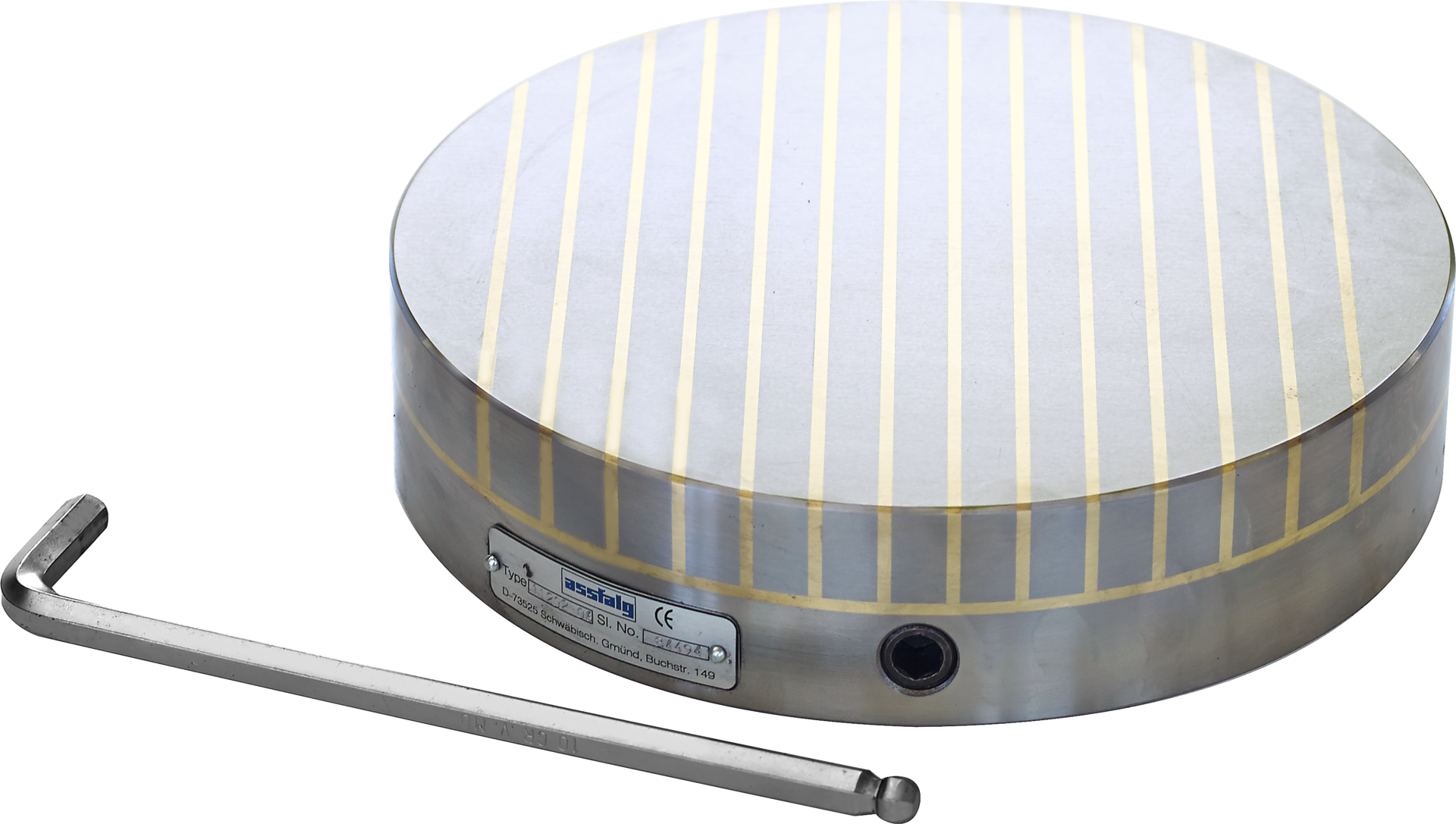 Permanent Magnetspannfutter mit paralleler Polteilung "PERMAMAX" D350x55mm