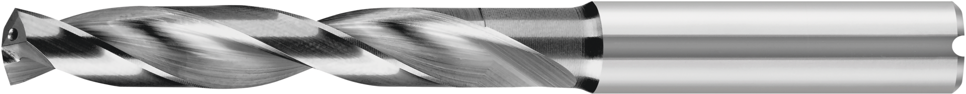 Hochleistungsbohrer VHM EYL+ 5xD IK Typ U 140° DIN6537L DIN6535-HA D3,9mm