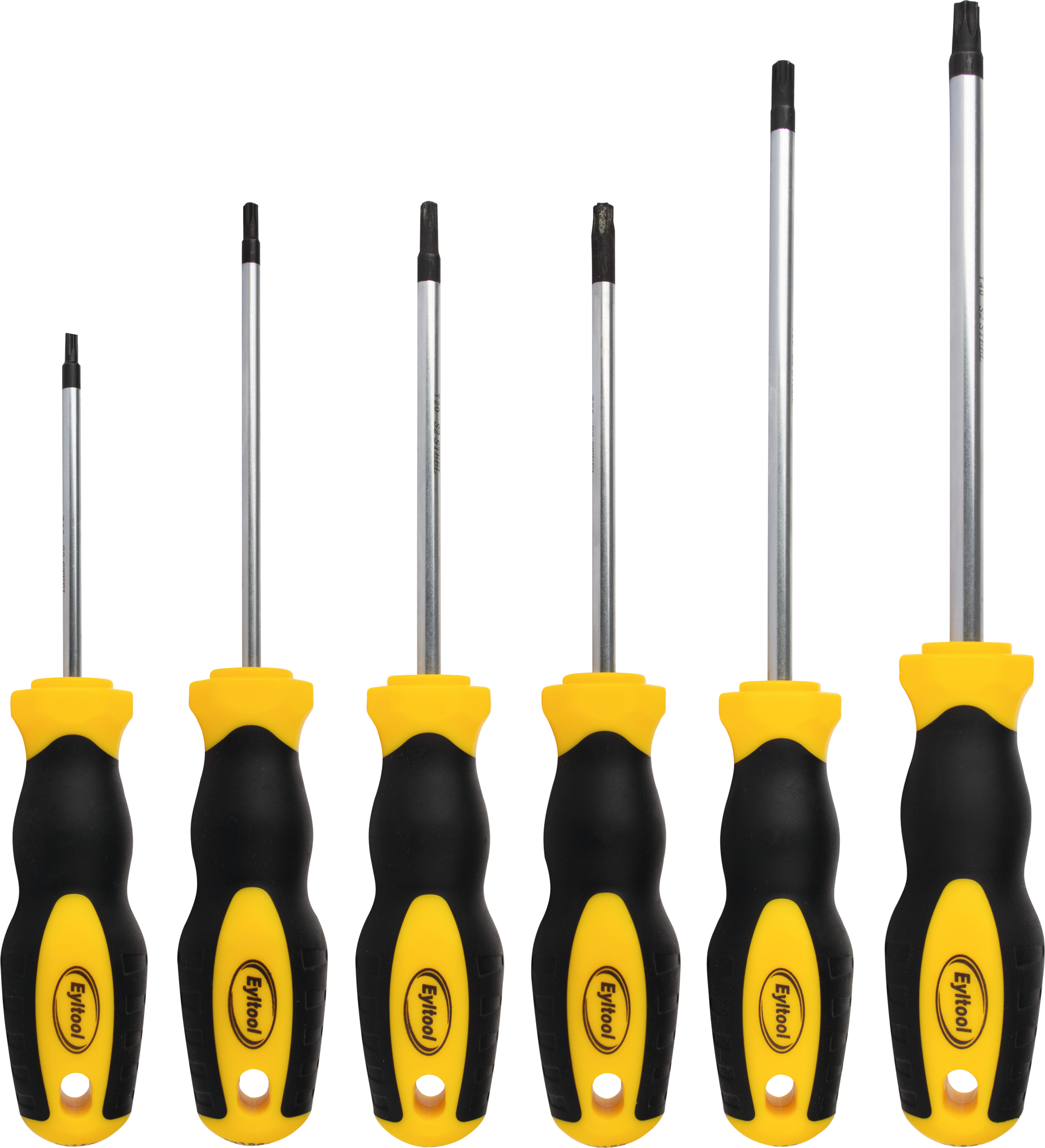 Schraubendreher Satz mit Zweikomponentengriff 6-tlg. Torx®