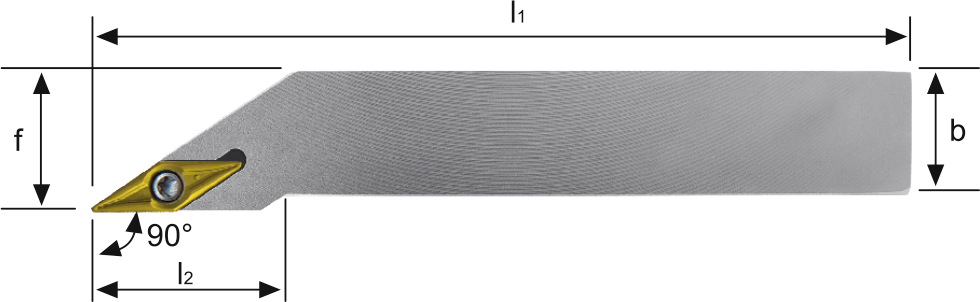 Klemmhalter SVGC 90° Außenbearbeitung für VC.. 07.. WSP SVGCL1010M07 links