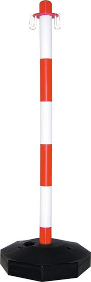 Kettenständer rot/weiß L860mm