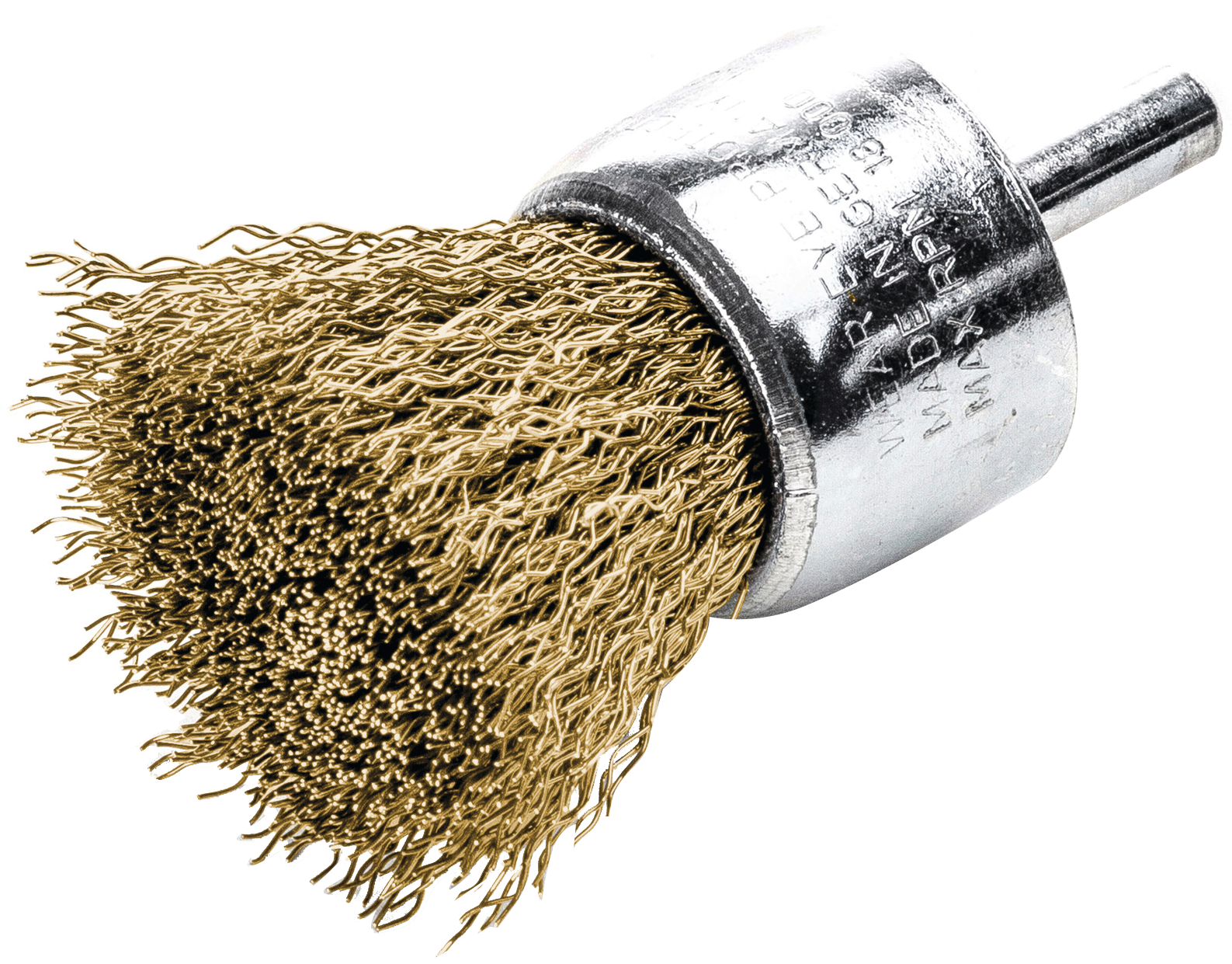 Pinselbürste Schaft 6mm Messingdraht 0,30mm D30mm