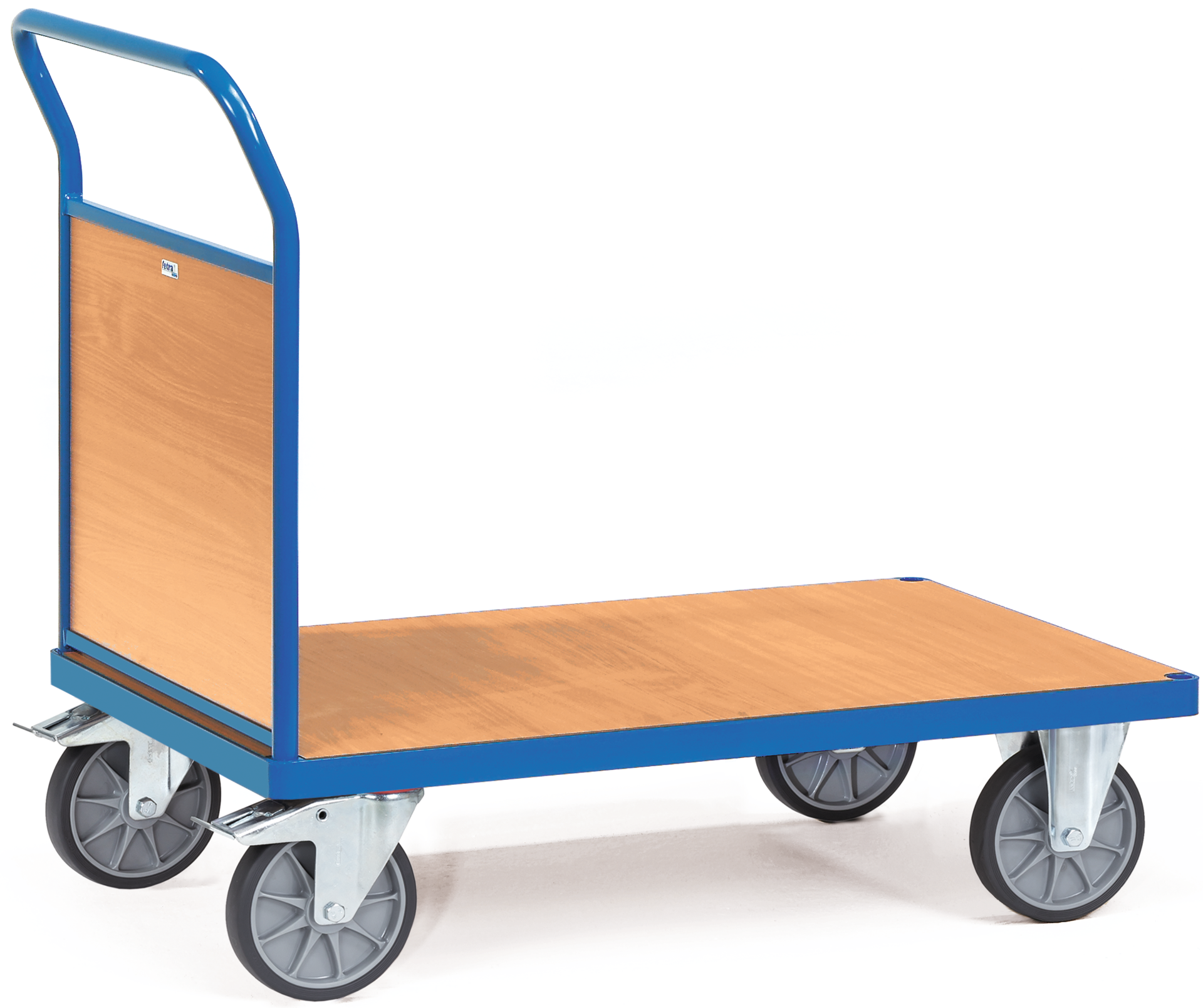 Schiebebügelwagen Stirnwand RAL5007 400kg 850x500mm