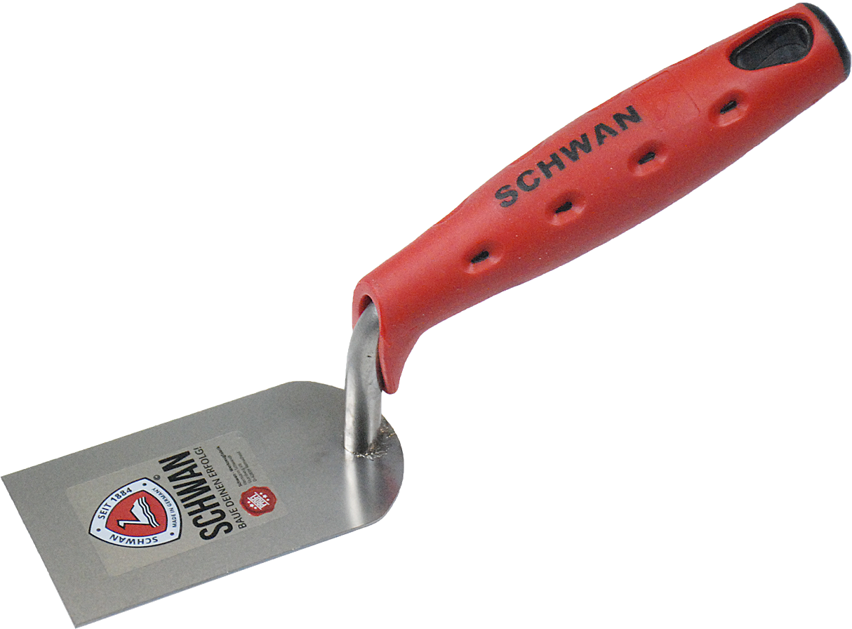 Gipserspachtel Edelstahl mit Softgriff B40mm