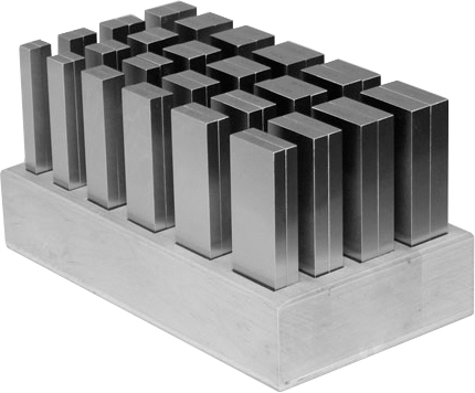 Parallelunterlagen Satz Präzision 24 Paar Höhentoleranz +/-0,005mm L150mm