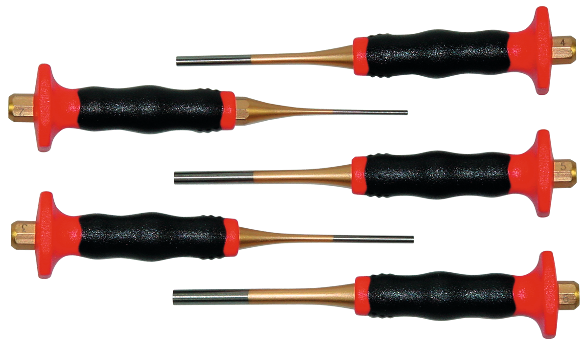 Splinttreiber Satz achtkantig mit Handschutz 5-tlg. EYLSOFT L150mm D2-3-4-5-6mm