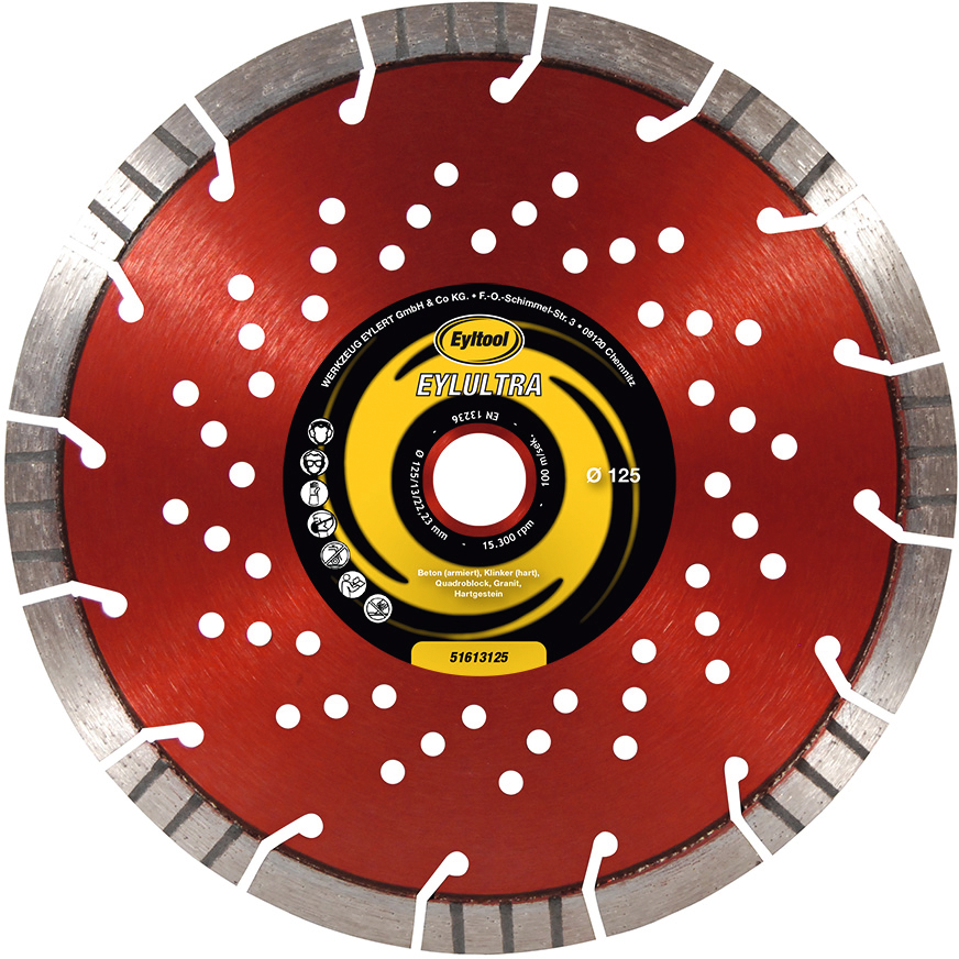 Trennscheibe Diamant EYLULTRA Bohrung 25,4mm D300mm