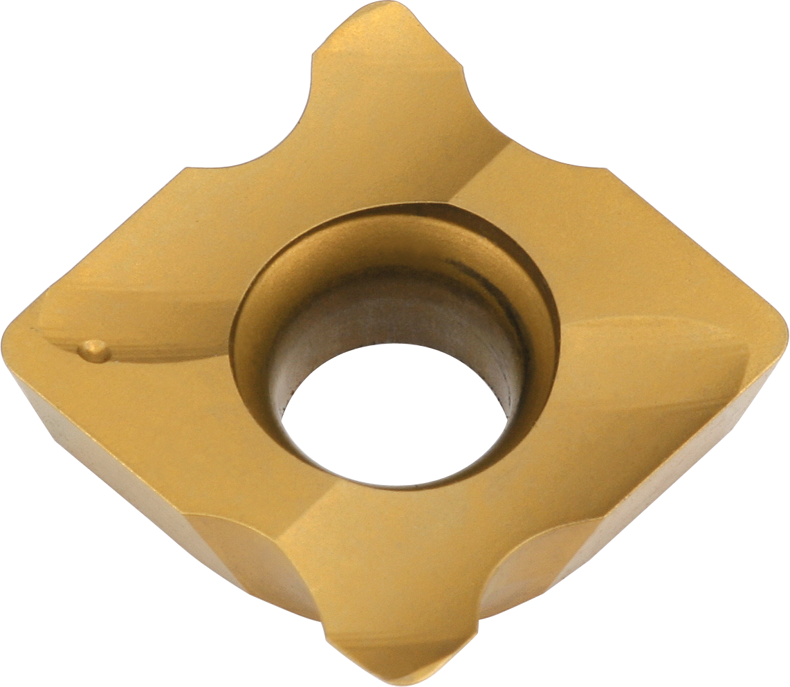 Fräswendeschneidplatte für Kemmhalter Art.-Nr. 116824 TiN Z2 R2,5mm