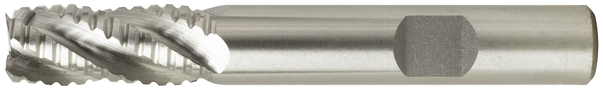 Schruppfräser kurz HSSE Z4 Typ NF DIN844K/1835-B D12mm