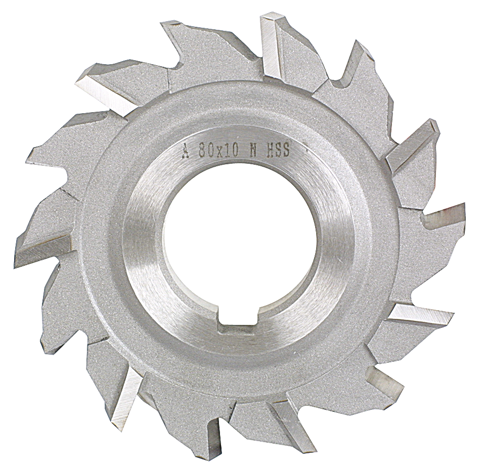 Scheibenfräser kreuzverzahnt HSSE Typ N Z12 DIN885 50x10x16mm
