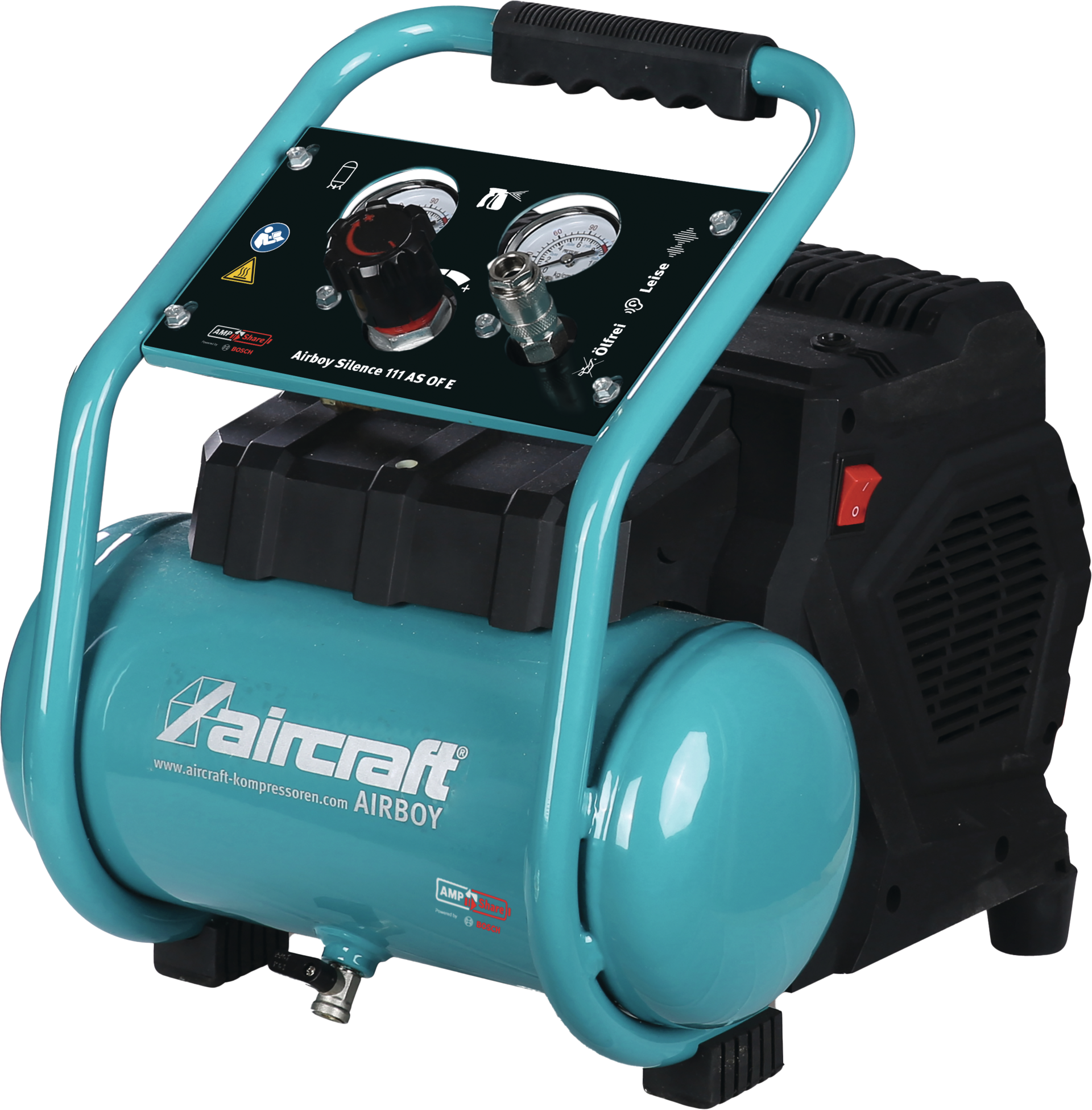 Akku-Kompressor AIRBOY SILENCE 111 AS OF E