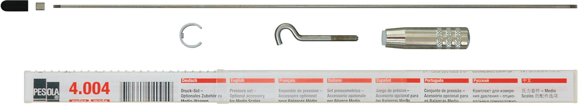 Druckkraft Satz PESOLA® Macro Bausatz für Federwaagen von 5kg bis 50kg