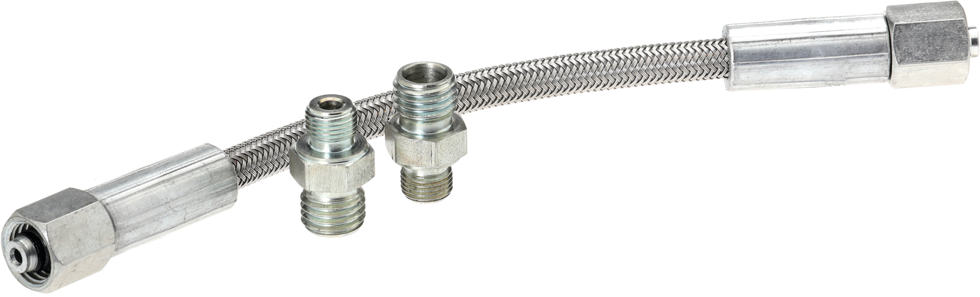 Kühlmittelschlauch G1/8 mit Adapter Gewinde M12x1,5 L300mm