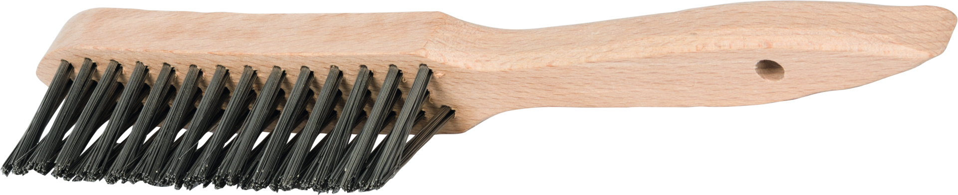 Kehlnahtbürste L295mm Edelstahldraht 3-reihig