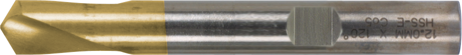 NC-Anbohrer 120° HSSE TiN WN/DIN6535-HA D4mm