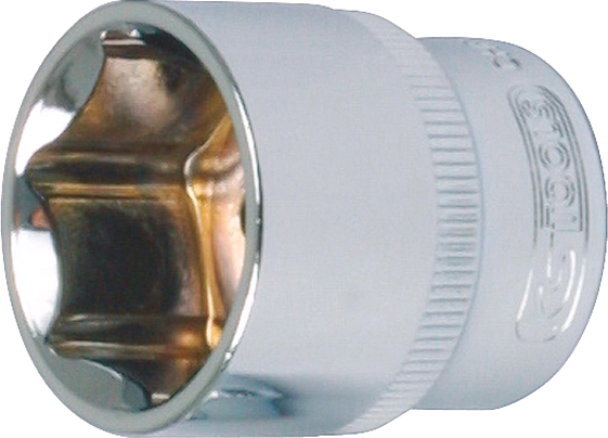 Stecknuss 3/8" Sechskant Chrome L28mm SW11mm